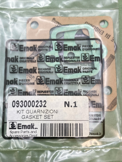 NEW GENUINE EMAK 093000232 GASKET SET OLEO MAC