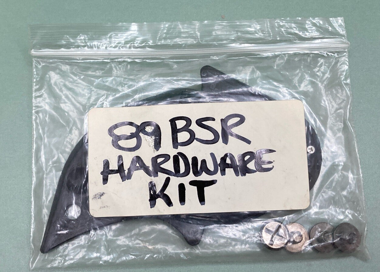 NEW UNITED SPEED RACING BSR FULL FACE VISOR GEAR PLATE & HARDWARE KIT