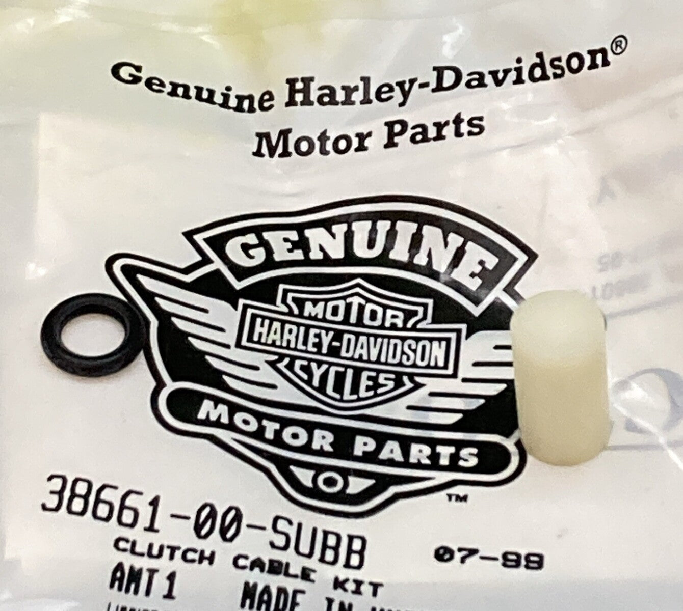 NEW GENUINE HARLEY DAVIDSON 38661-00-SUBB CLUTCH CABLE KIT