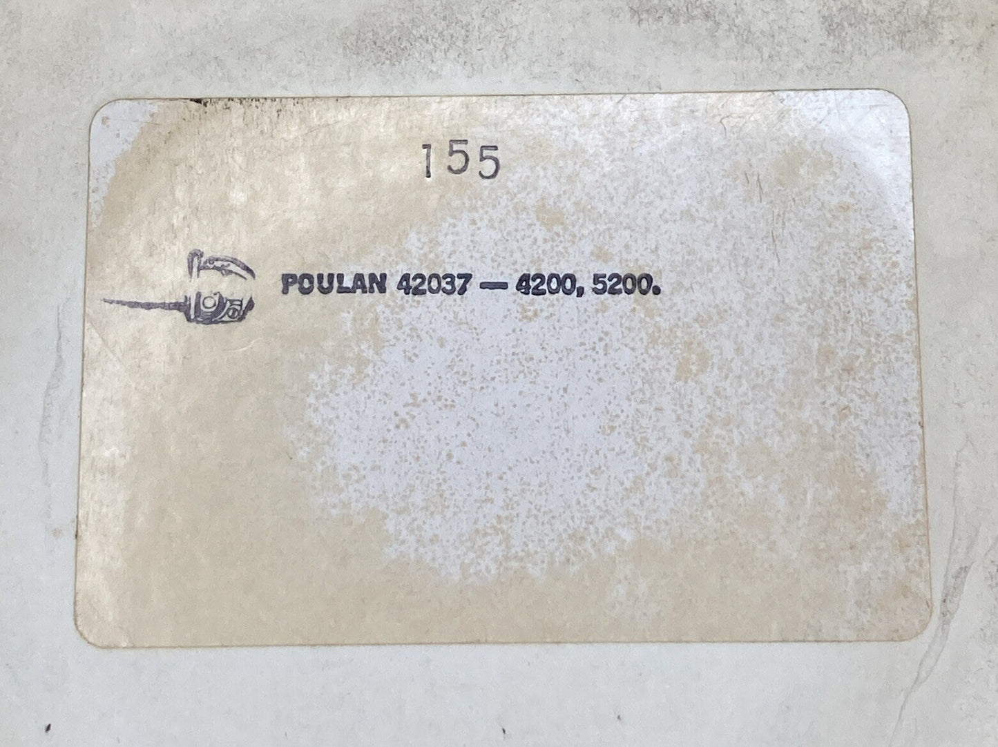 NEW GENUINE TOTAL 155 REWIND STARTER SPRING POULAN