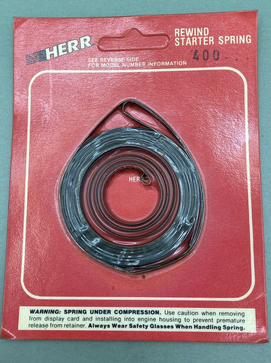 NEW GENUINE HERR 400 REWIND STARTER SPRING HUSQVARNA/JONSERD
