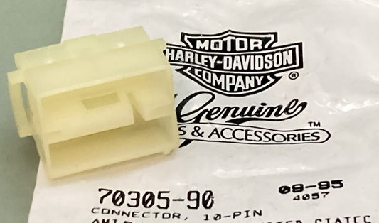 NEW GENUINE HARLEY DAVIDSON 70305-90 CONNECTOR, 10-PIN