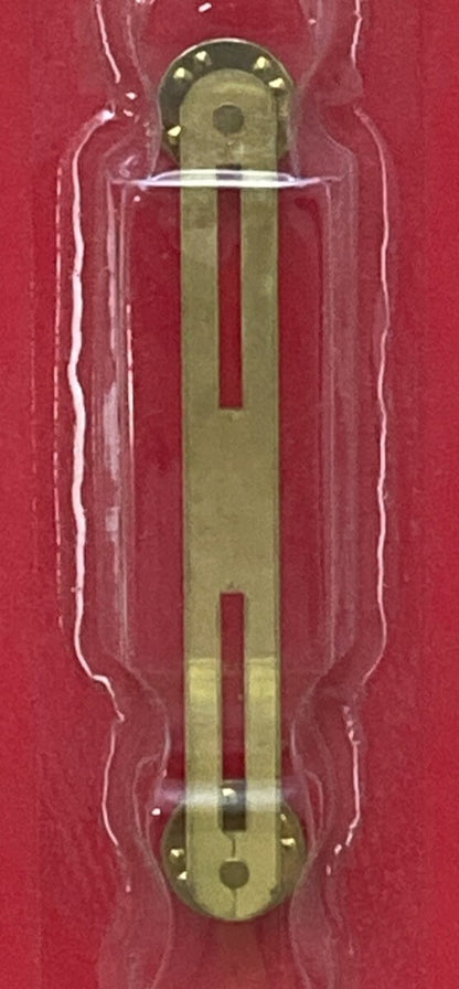 NEW VANGUARD 7745600-1 BASE BAR BRASS DOUBLE CB OR 4 MINI MEDALS B