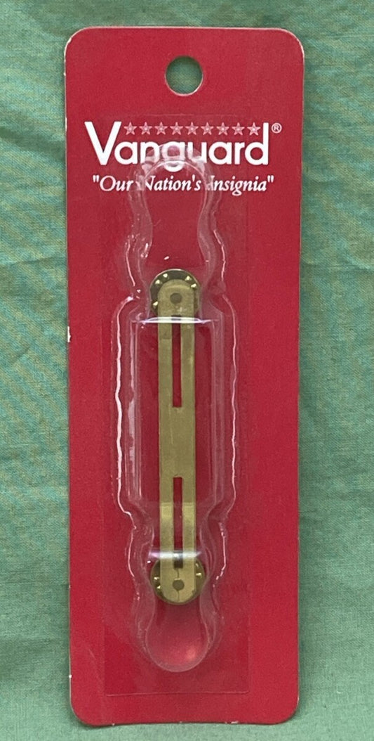 NEW VANGUARD 7745600-1 BASE BAR BRASS DOUBLE CB OR 4 MINI MEDALS B