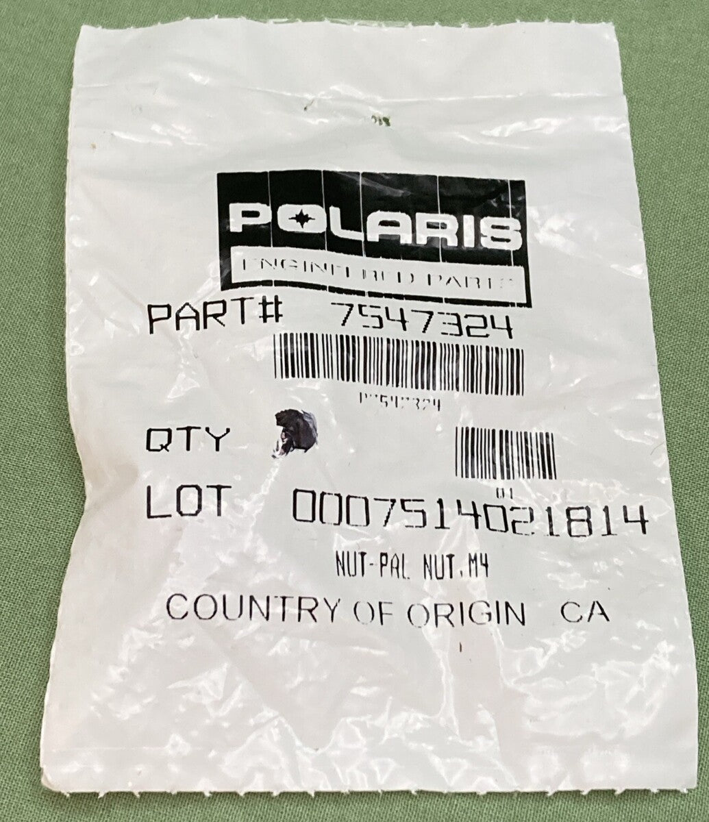 NEW GENUINE POLARIS 7547324 Rear Asm., Upper Nut