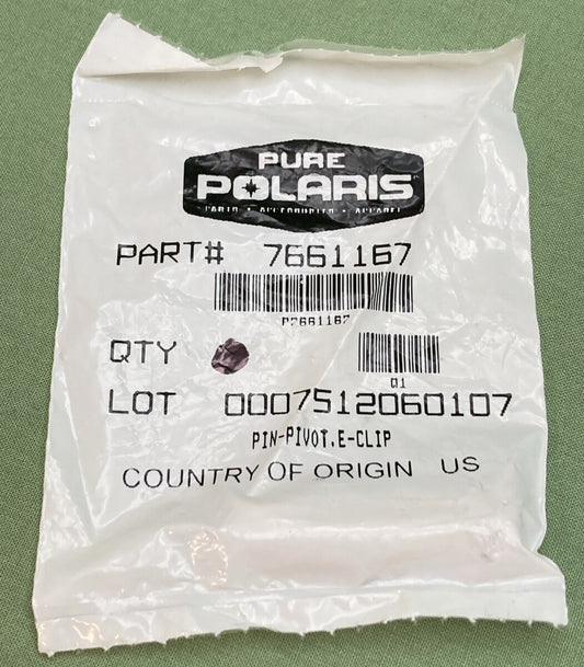 NEW GENUINE POLARIS 7661167 PIN-PIVOT,E-CLIP