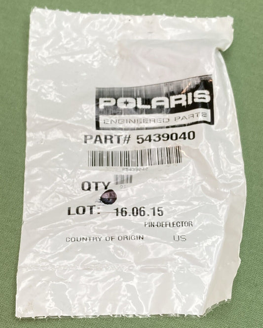 NEW GENUINE POLARIS 5439040 Deflector Pin