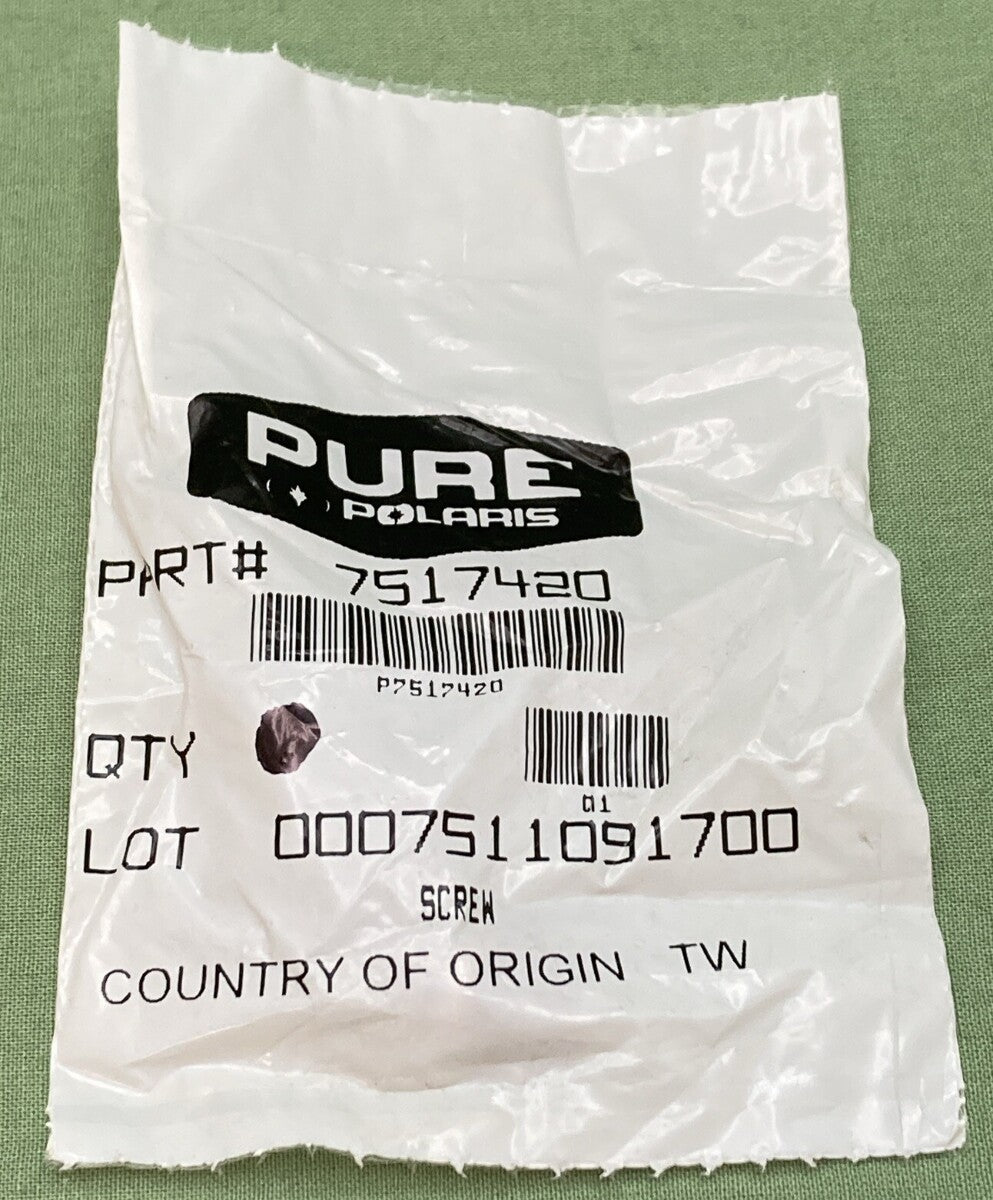 NEW GENUINE POLARIS 7517420 HANDLEBAR SCREW
