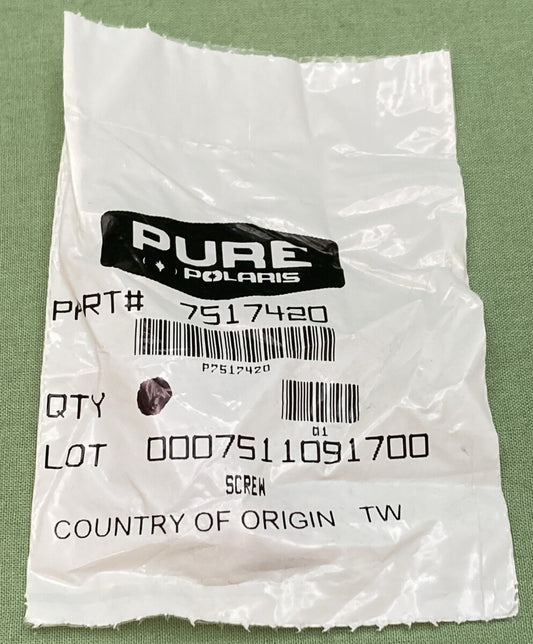 NEW GENUINE POLARIS 7517420 HANDLEBAR SCREW