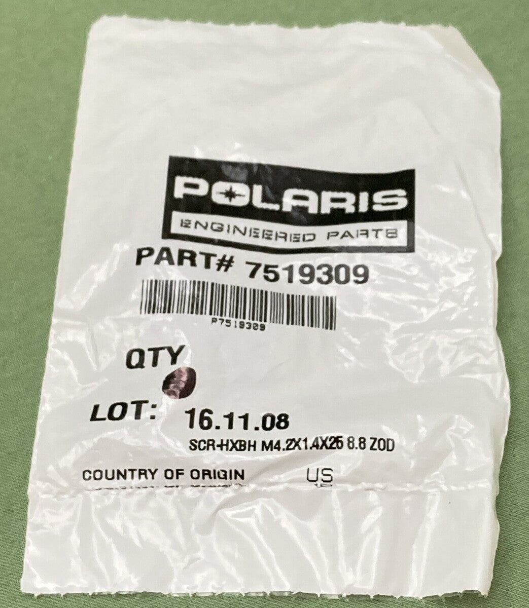 NEW GENUINE POLARIS 7519309 CHASSIS, FRAME SCREW