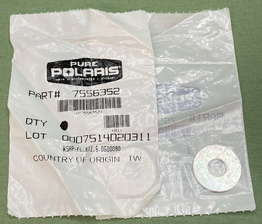 QTY 2 NEW GENUINE POLARIS 7556352 Flange Washer, 8 x 1.6