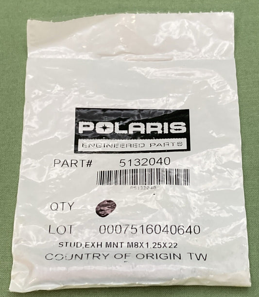 NEW GENUINE POLARIS 5132040 Stud, Exhaust Mount