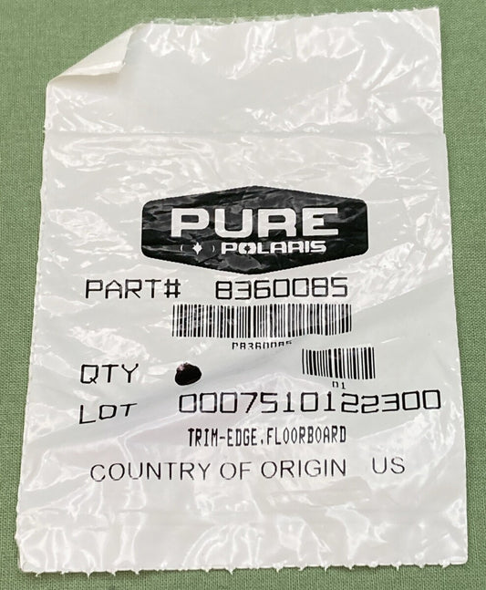 NEW GENUINE POLARIS 8360085 TRIM-EDGE,FLOORBOARD