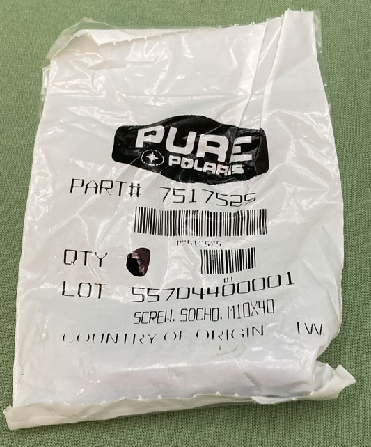 NEW GENUINE POLARIS 7517525 Screw, Sochd, M10X40