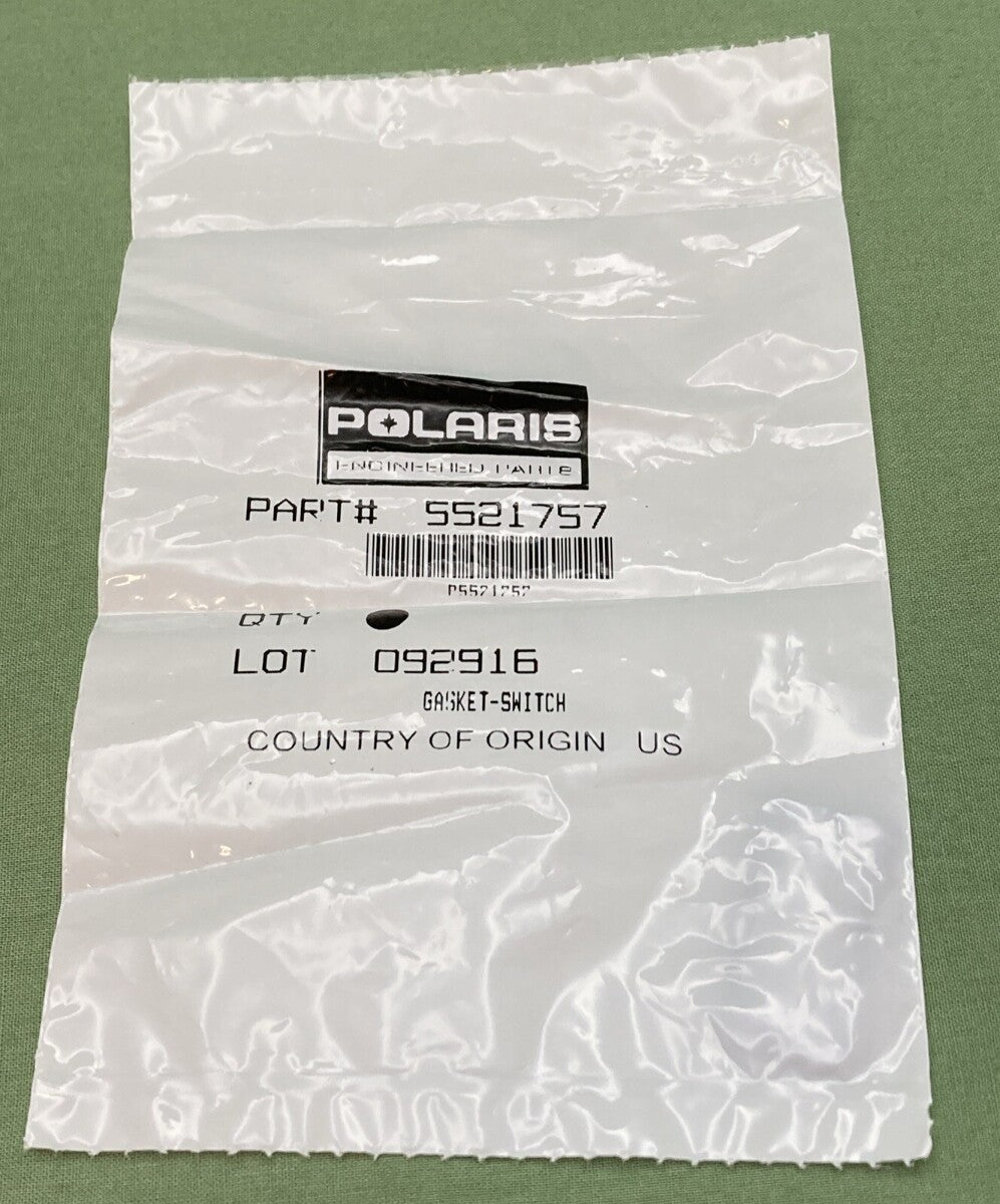 NEW GENUINE POLARIS 5521757 GASKET-SWITCH
