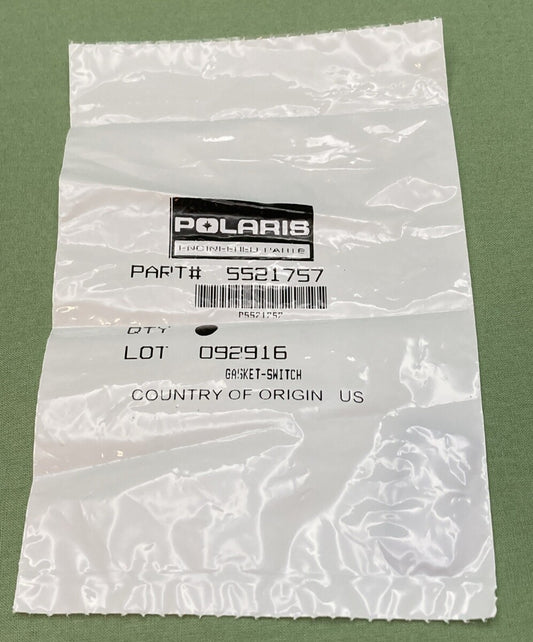 NEW GENUINE POLARIS 5521757 GASKET-SWITCH