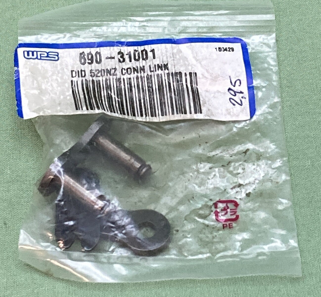 NEW D.I.D 690-31001 520NZ CONN LINK BLK