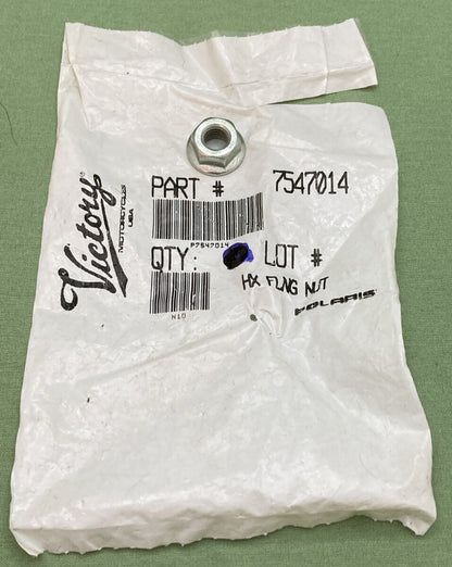 NEW GENUINE VICTORY 7547014 HEX FLNG NUT