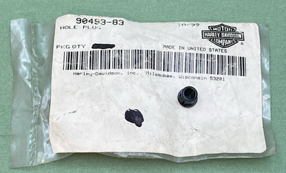 NEW GENUINE HARLEY DAVIDSON 90493-83 FRAME & JIFFY STAND HOLE PLUG