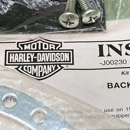 NEW GENUINE HARLEY DAVIDSON J00230 SISSY BACKREST HARDWARE