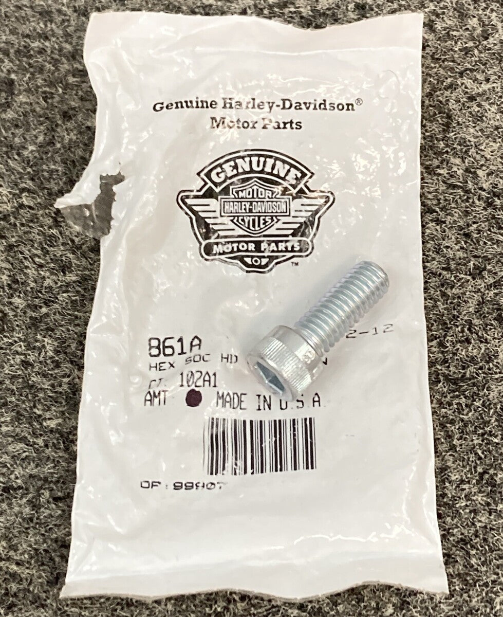 NEW GENUINE HARLEY DAVIDSON 861A HEX SOC HD CAP SCREW