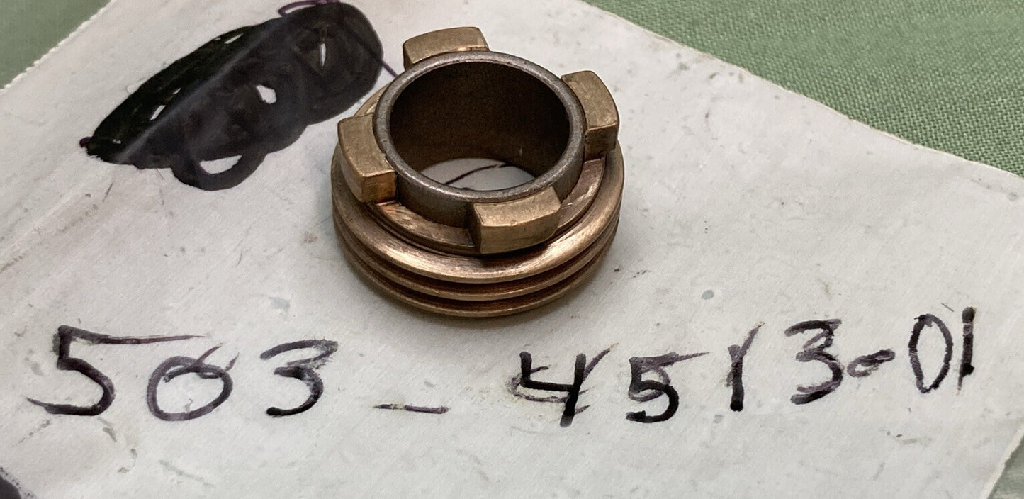 NEW REPLACES HUSQVARNA 503 45 13-01 BRONZE WORM GEAR WHEEL