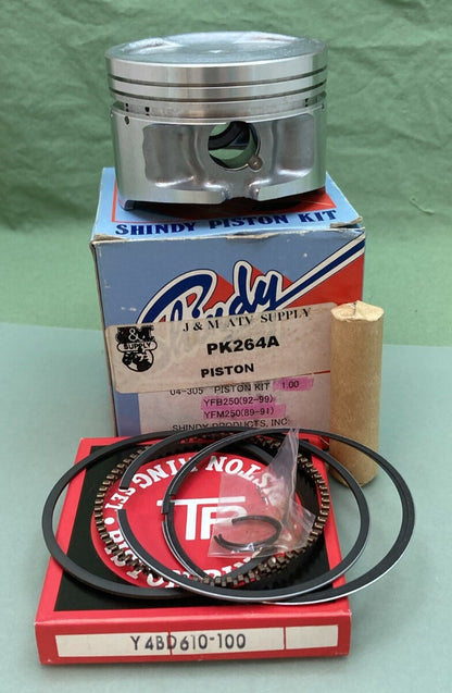 NEW GENUINE SHINDY PK264A PISTON KIT 1.00
