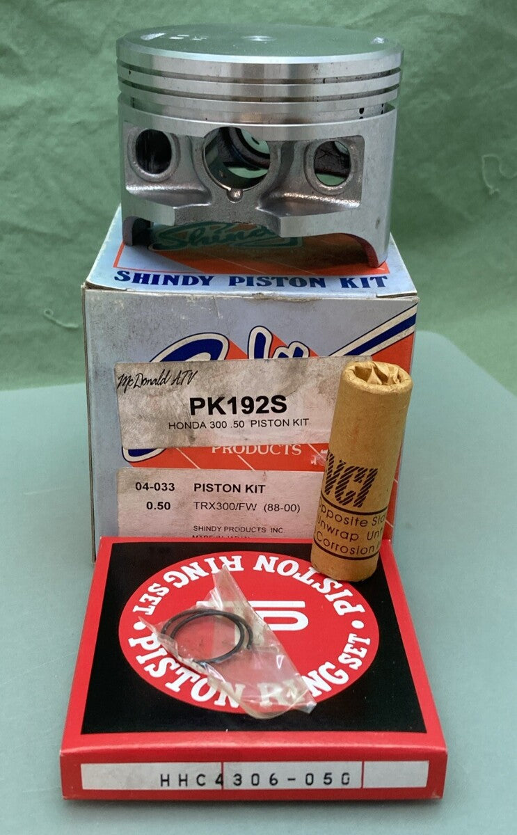 NEW GENUINE SHINDY PK192S PISTON KIT 0.50