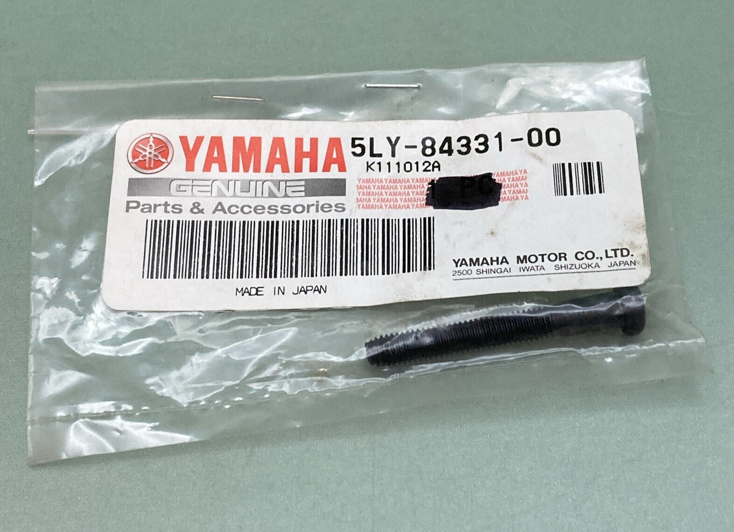 NEW GENUINE YAMAHA 5LY-84331-00 HEADLIGHT Screw, Rim Adjusting