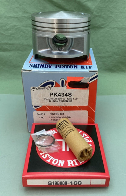 NEW GENUINE SHINDY PK434S PISTON KIT 1.00