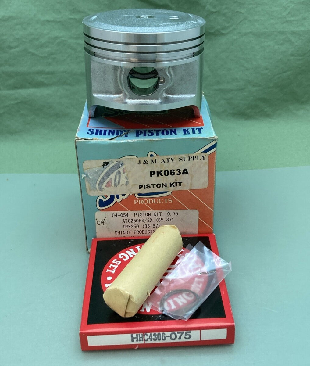 NEW GENUINE SHINDY PK063A PISTON KIT 0.75