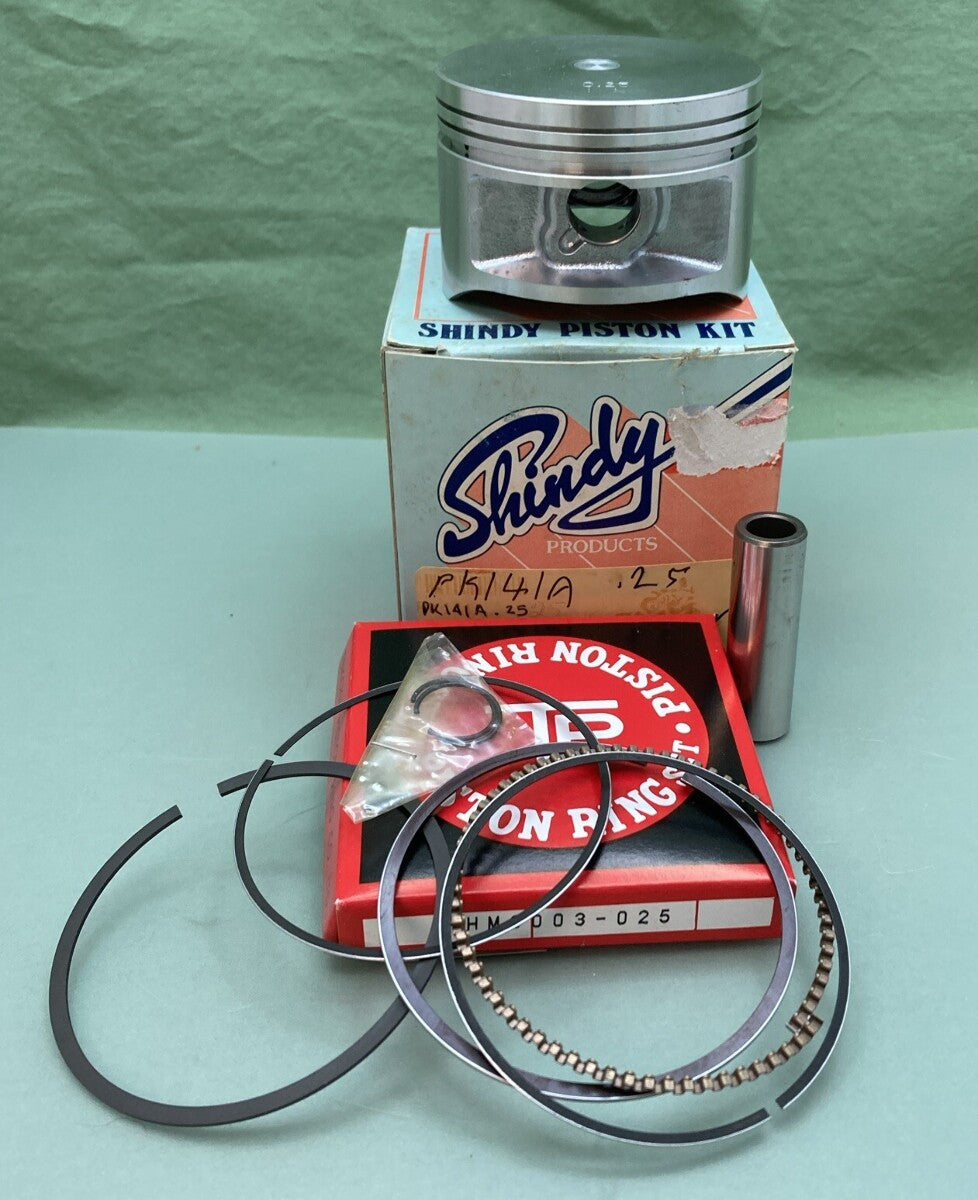 NEW GENUINE SHINDY PK141A PISTON KIT .25