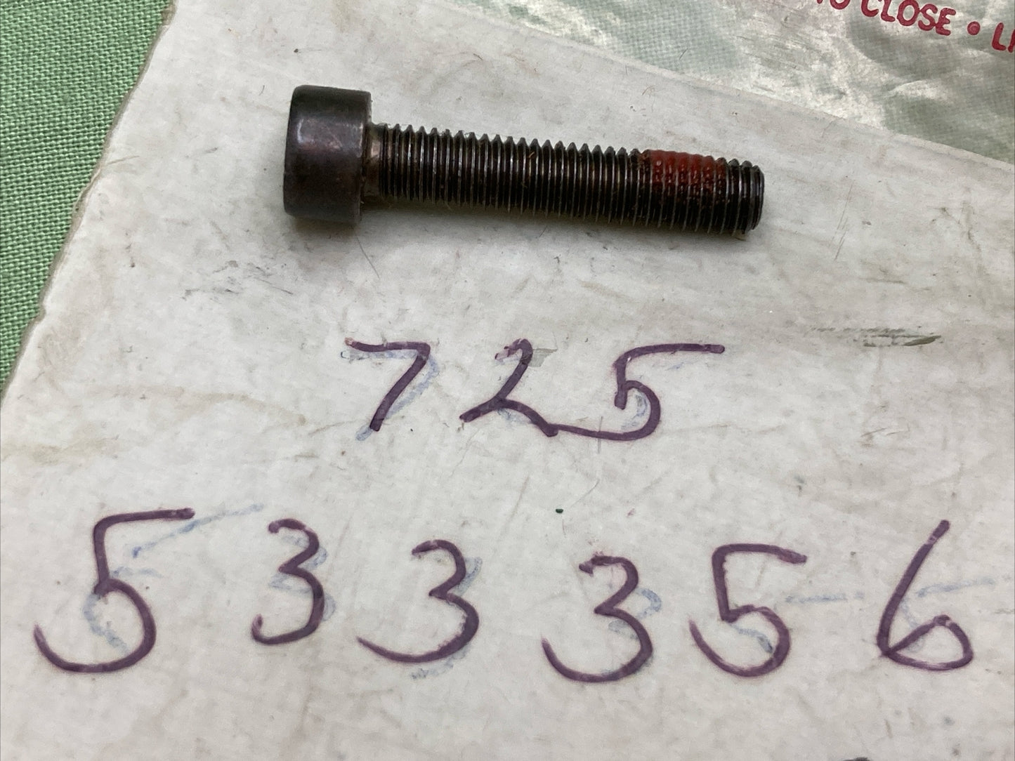 NEW REPLACES HUSQVARNA 725533356 SCREW