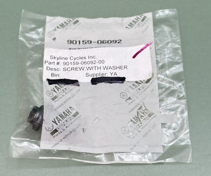 NEW GENUINE YAMAHA 90159-06092 CLUTCH SCREW WITH WASHER