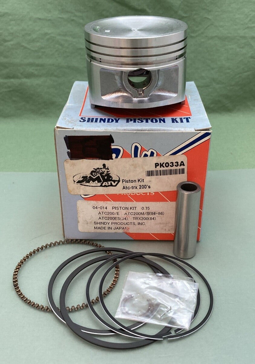 NEW GENUINE SHINDY PK033A PISTON KIT 0.75