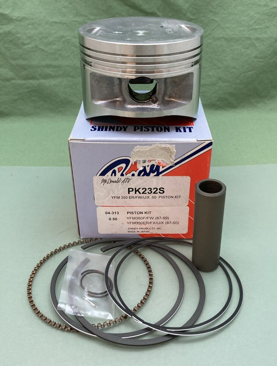 NEW GENUINE SHINDY PK232S PISTON KIT 0.50