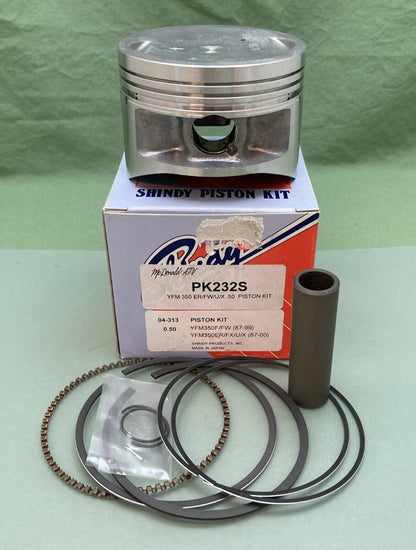 NEW GENUINE SHINDY PK232S PISTON KIT 0.50