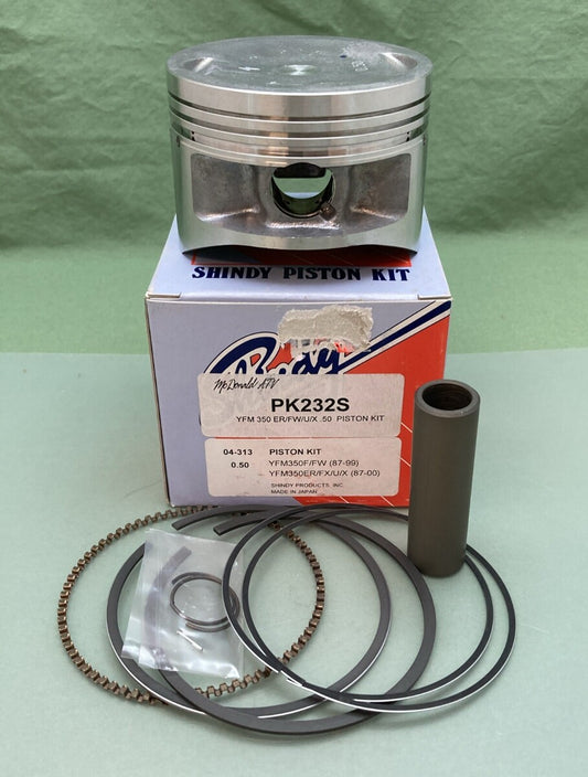 NEW GENUINE SHINDY PK232S PISTON KIT 0.50