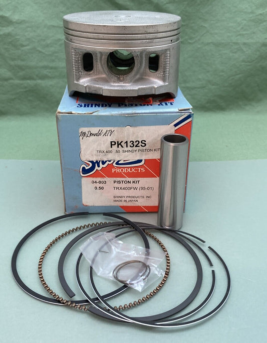 NEW GENUINE SHINDY PK132S PISTON KIT 0.50