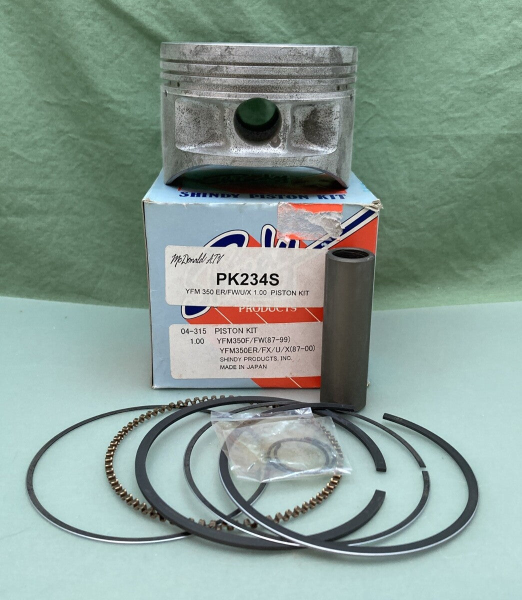 NEW GENUINE SHINDY PK234S PISTON KIT 1.00