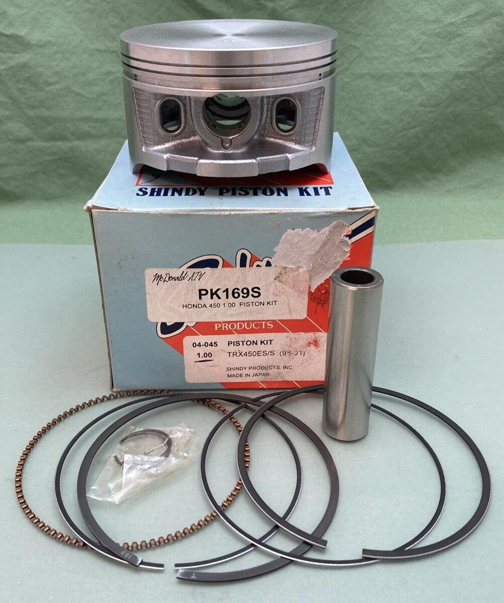 NEW GENUINE SHINDY PK169S PISTON KIT 1.00