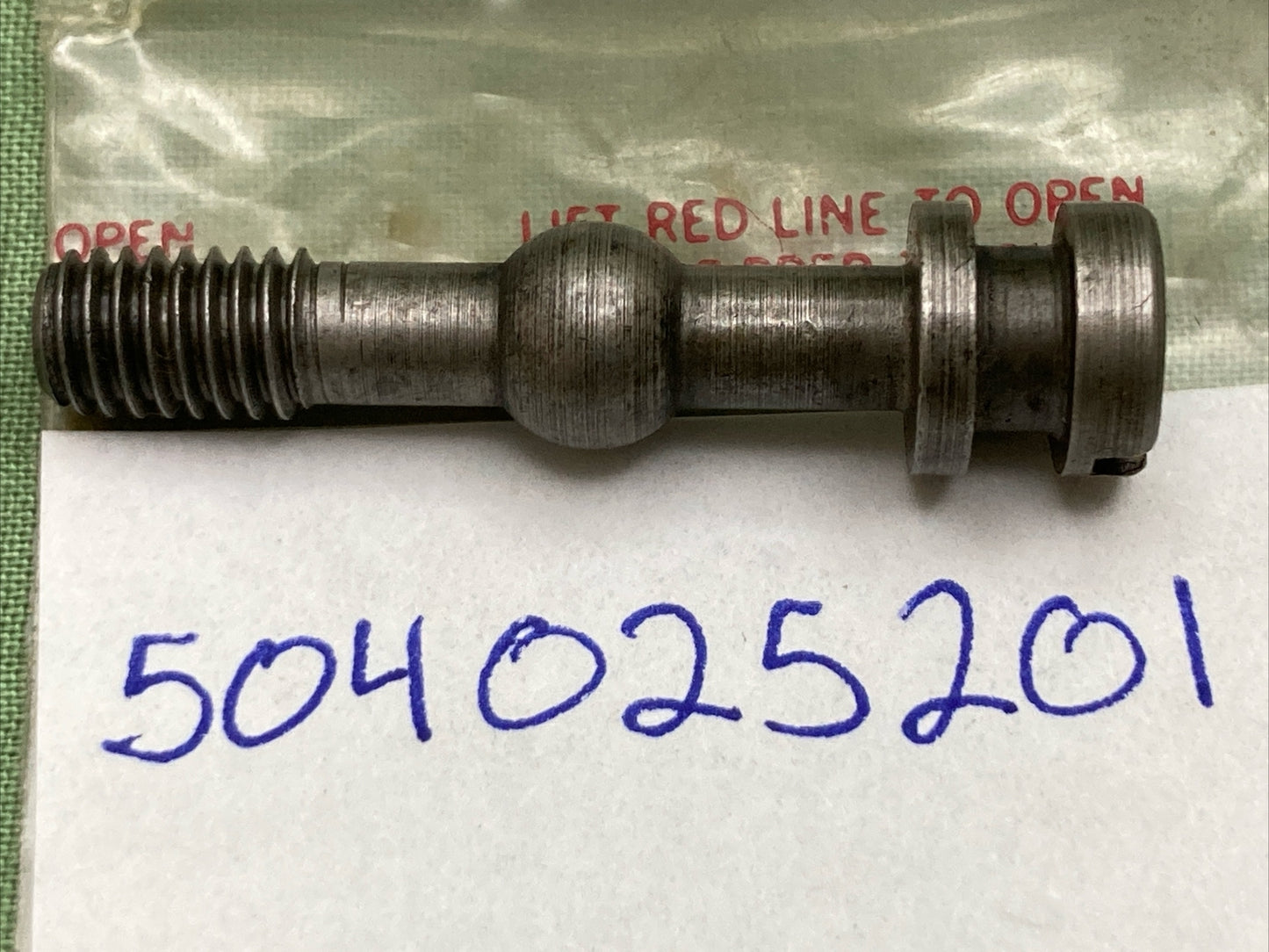 NEW REPLACES JONSERED 504025201 OIL PUMP ADJUSTER SCERW