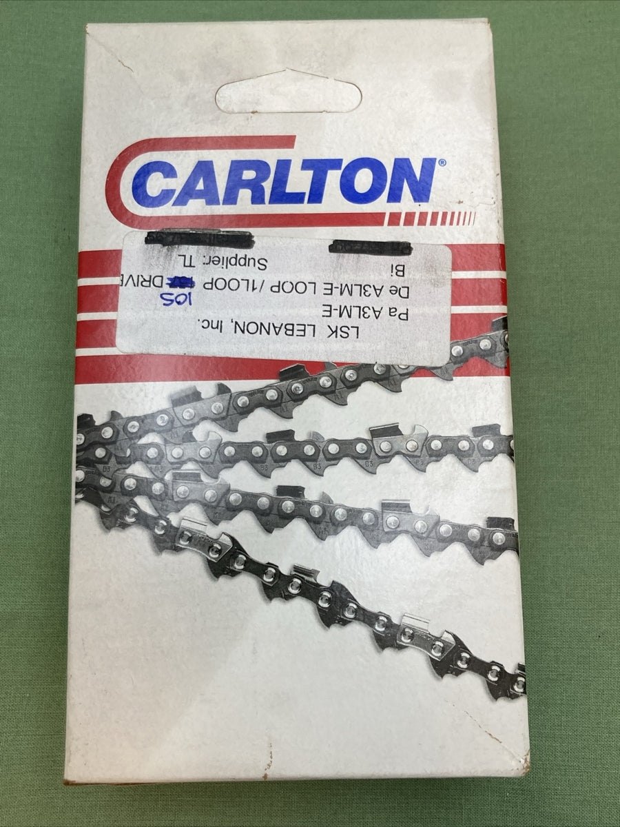 NEW GENUINE CARLTON A3LM-105E 36" CHAINSAW CHAIN 3/8 63GA 105DL