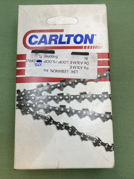 NEW GENUINE CARLTON A3LM-105E 36" CHAINSAW CHAIN 3/8 63GA 105DL