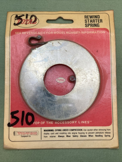 NEW GENUINE TOTAL OSS 510 REWIND STARTER SPRING 1110-190-0600