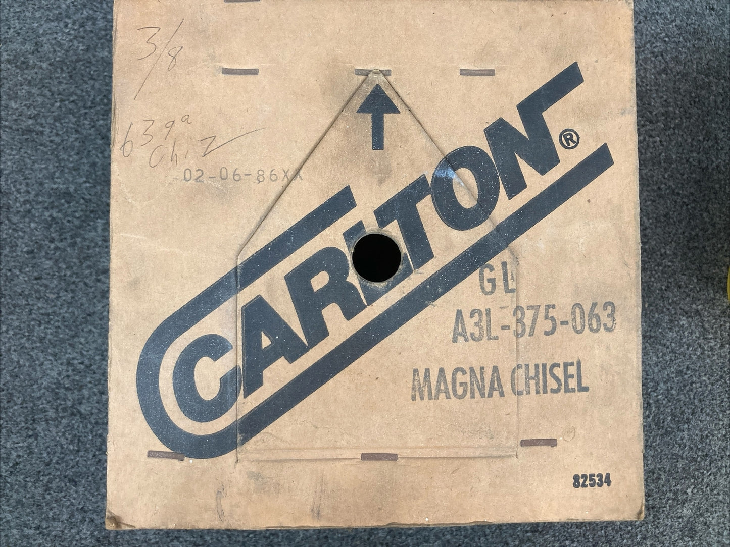 NEW GENUINE CARLTON A3L-375-063 25' 6" CHAINSAW CHAIN ROLL 3/8 63GA MAGNACHISEL