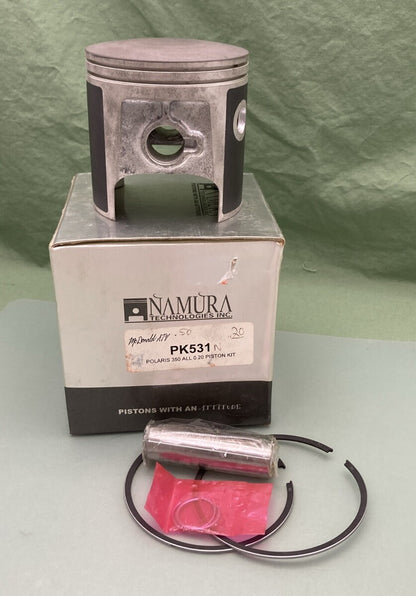 NEW NAMURA TECHNOLOGIES PK531 POLARIS 350 ALL 0.20 PISTON KIT AT-09251-2