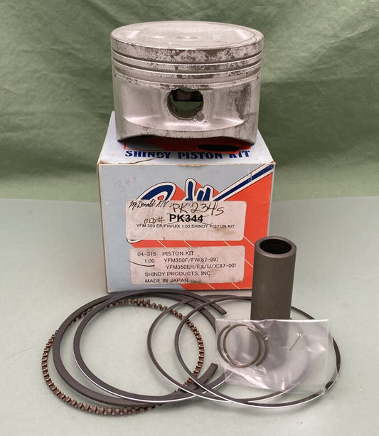 NEW GENUINE SHINDY 04-315 YFM350F/FW YFM350ER/FX/U/X PISTON KIT PK234S