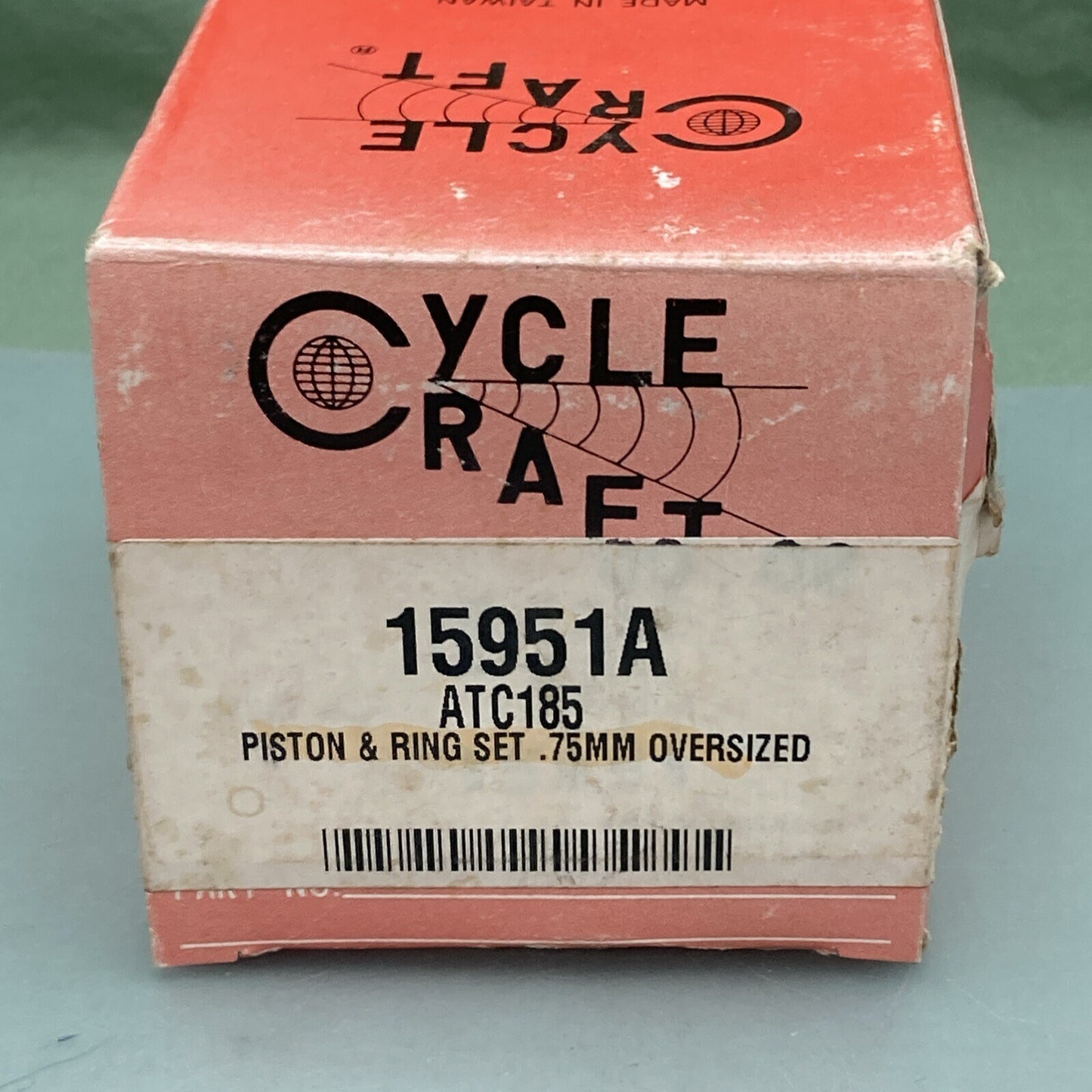 NEW GENUINE CYCLE CRAFT 15951A .75MM OVERSIZED PISTON KIT ATC185 NO PIN