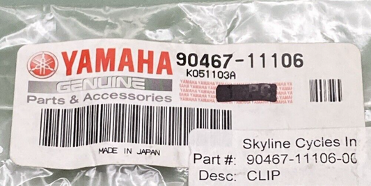 NEW GENUINE YAMAHA 90467-11106 FUEL TANK XC180K Clip